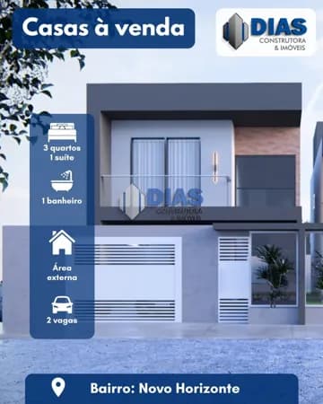 Casa em Conselheiro Lafaiete - Novo Horizonte