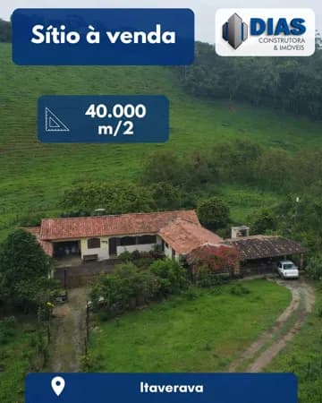 Fazenda/Sítios/Chácaras em Itaverava - Centro