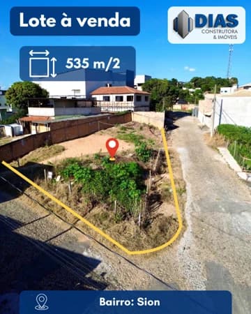 Lote para comprar Sion Conselheiro Lafaiete