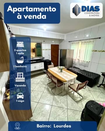 Apartamento para comprar Lourdes Conselheiro Lafaiete