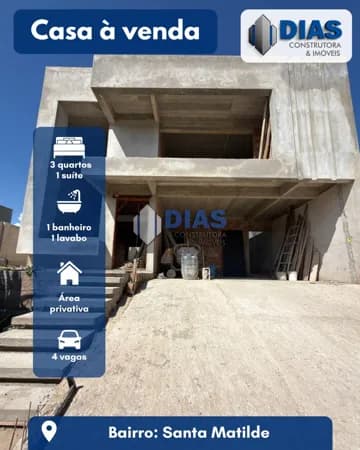 Casa em Conselheiro Lafaiete - Santa Matilde