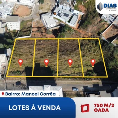 Lote para comprar Manoel Corrêa Conselheiro Lafaiete