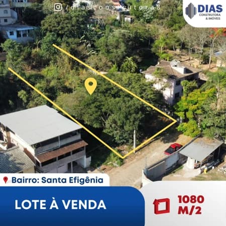 Lote para comprar Santa Efigênia Conselheiro Lafaiete