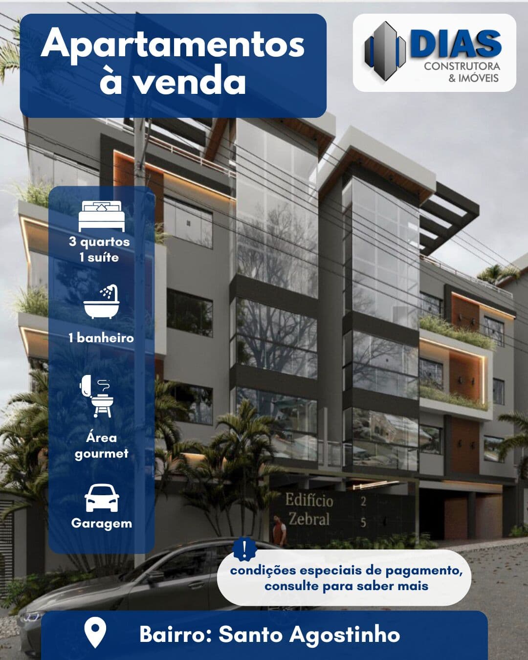 Apartamento em Conselheiro Lafaiete - Santo Agostinho