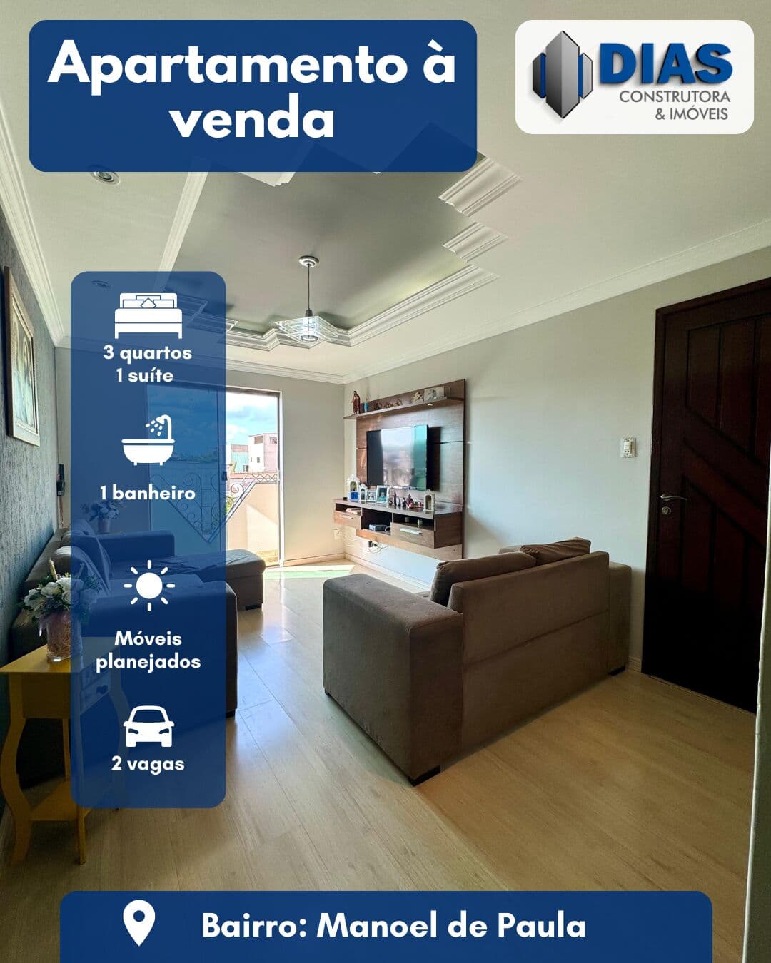 Apartamento em Conselheiro Lafaiete - Manoel de Paula