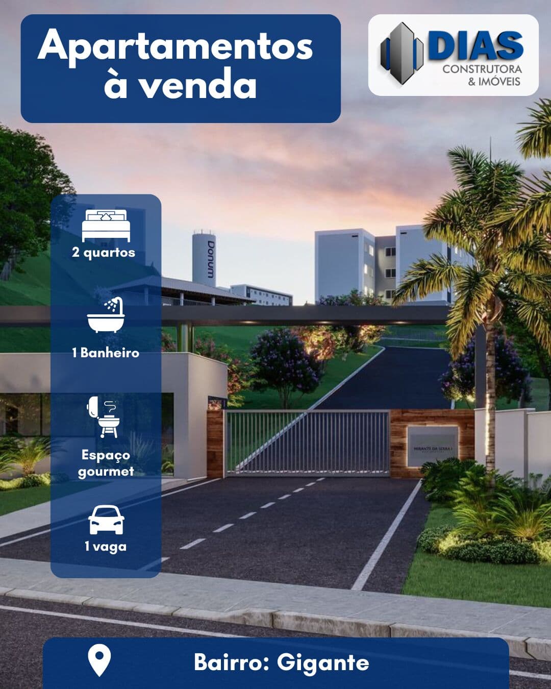 Apartamento em Conselheiro Lafaiete - Gigante