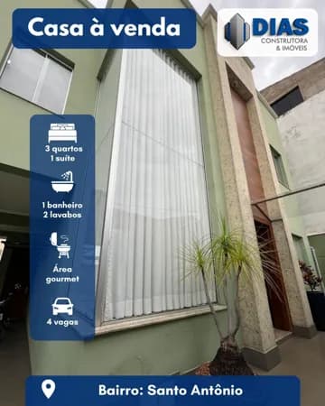 Casa em Conselheiro Lafaiete - Santo Antonio