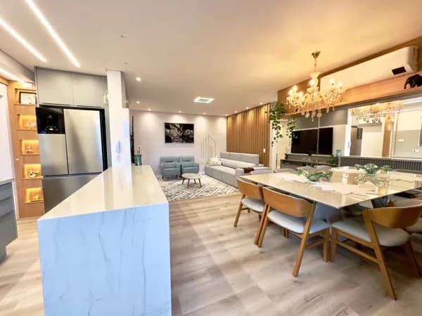 Bosco Centrale | 100% mobiliado | 3 Quartos (2 suíte) | 2 Vagas paralelas