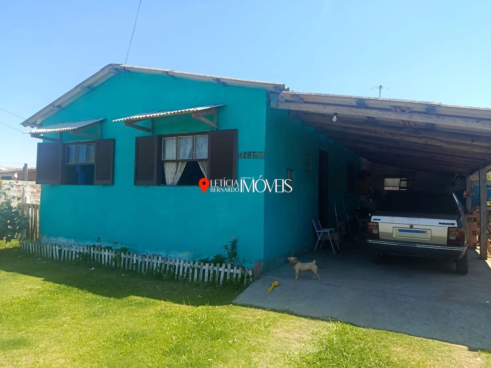 CASA DE ALVENARIA COM PÁTIO AMPLO – R$ 100.000,00