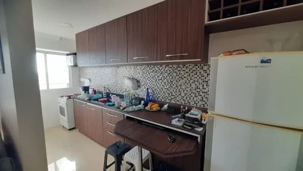 Apartamento Cobertura Linear no UP Residence mobiliado com vista mar para aluguel em Glória, Macaé/RJ