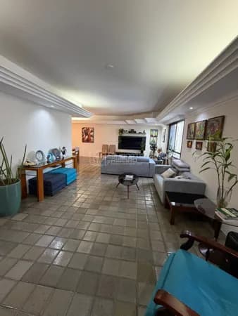 Apartamento à venda no bairro do Parnamirim com 205m², 4 quartos, sala ampla, 2 vagas de garagem, lazer completo - Edf. Principe de Asturias