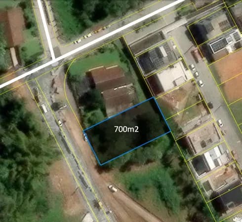 Terreno 700m² à venda em Blumenau no Bairro Velha