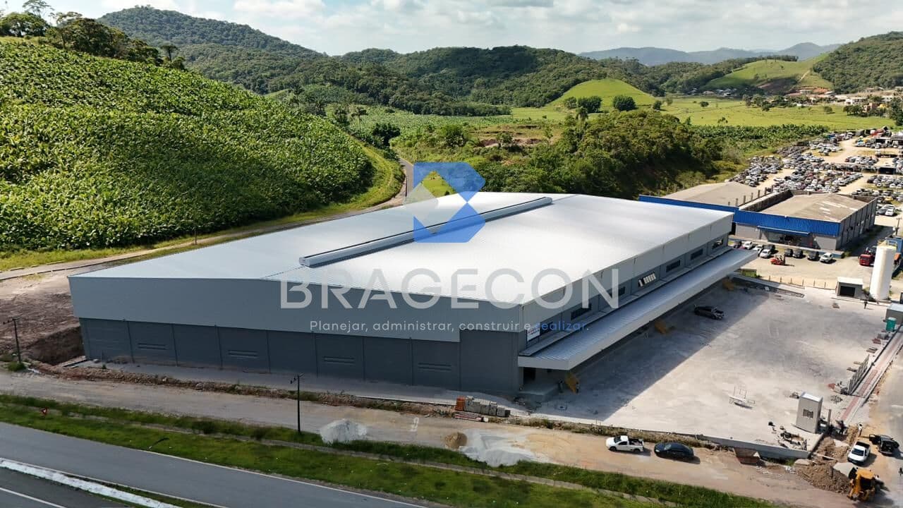 Pavilhão/Galpão Industrial em Ilhota, Ilhota/SC