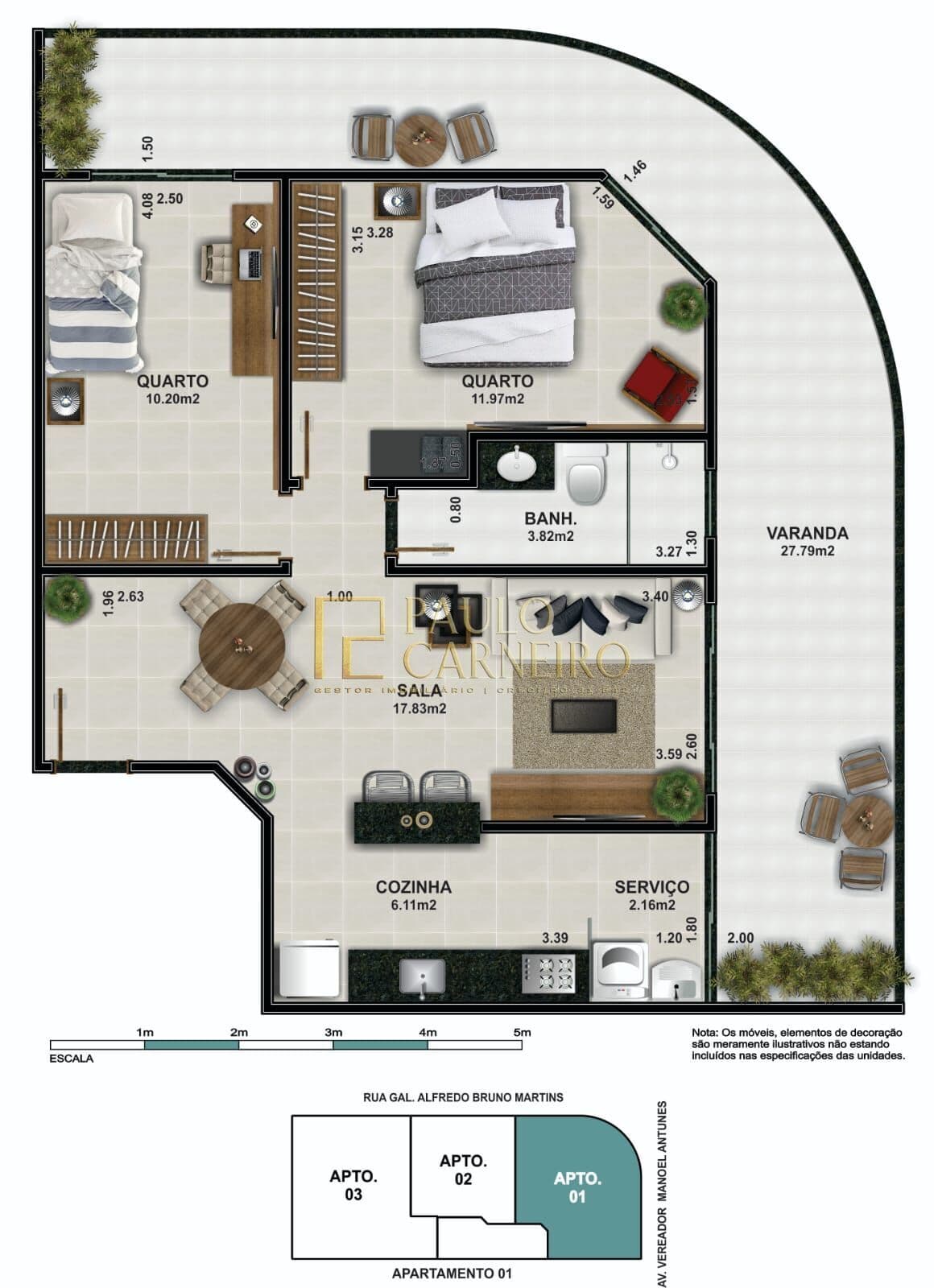 Apartamento em Cabo Frio - Braga