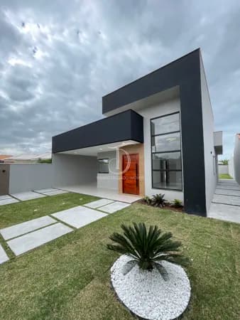 Casa térrea com 3 quartos – Suítes com acesso externo e área gourmet completa!