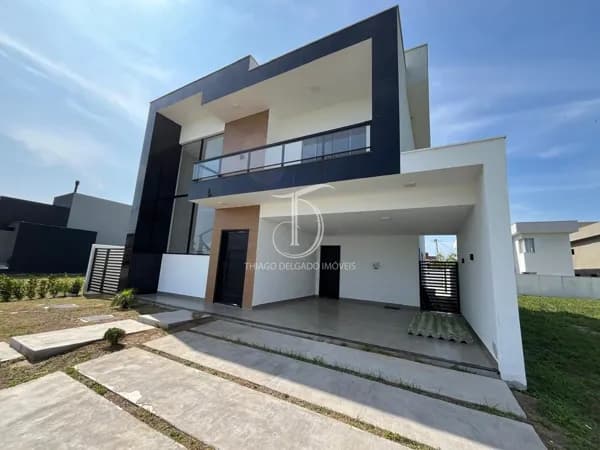 Casa Duplex Contemporânea em Condomínio Clube de Alto Padrão