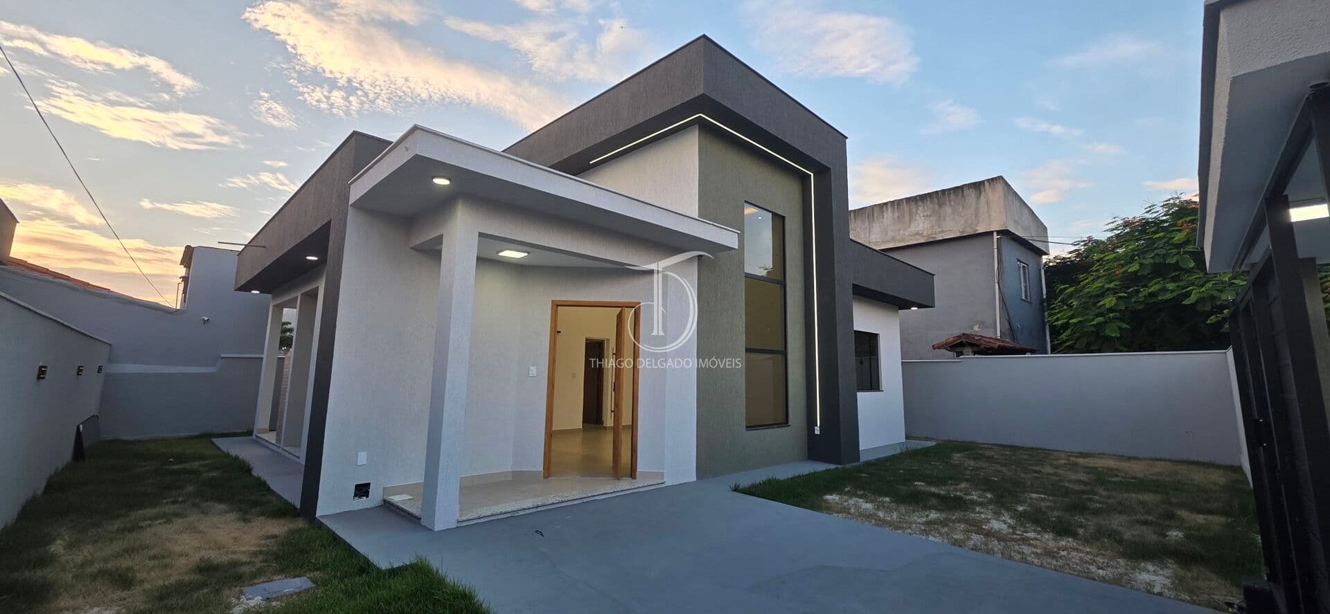 ✨ Casa moderna com fachada imponente e acabamento premium | Conforto, luz natural e sofisticação