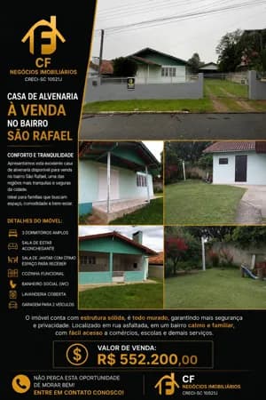 Casa em Rio Negrinho - São Rafael