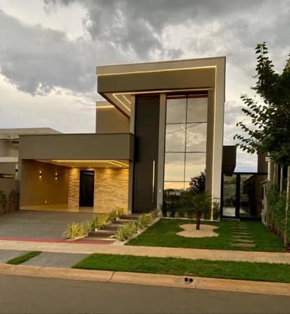 Casa térrea no Condomínio Parqueville Jacarandá