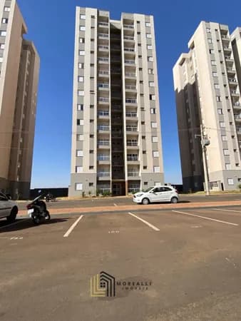 Ótimo apartamento com sacada e ar-condicionado nos quartos
