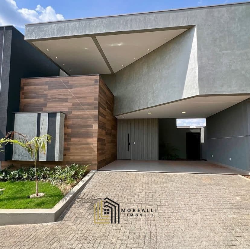 Casa contemporânea à venda no Condomínio Maria Júlia