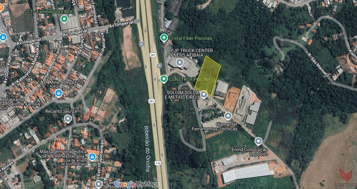 Terreno Industrial 6.713m2 - Atibaia/SP