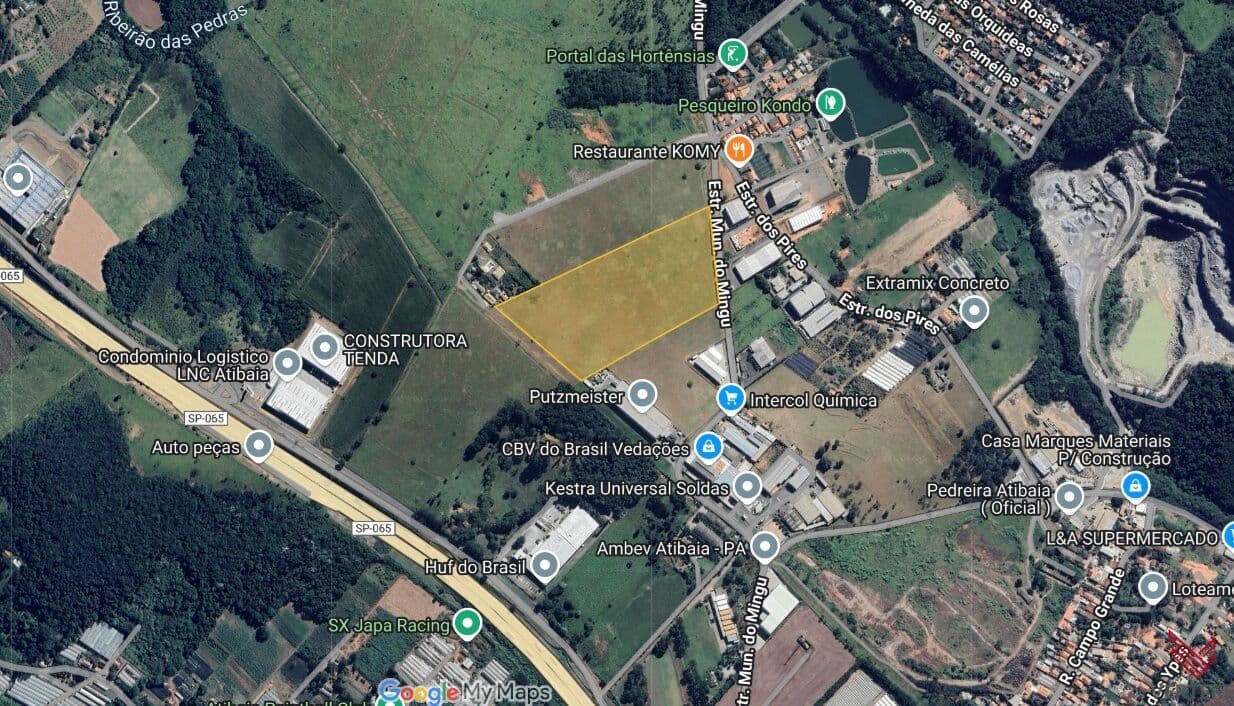 Ótima Área Industrial PLANA 63.153m2 - Atibaia/SP