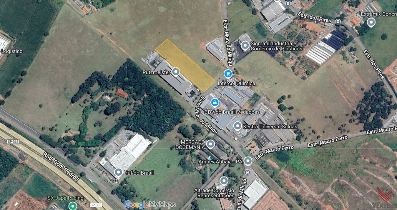 Ótima Área Industrial PLANA 9.340m2 m2 - Atibaia/SP