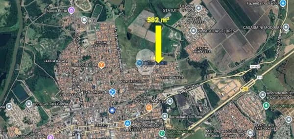 Caçapava/SP - Bairro Jd. Amália - Terreno plano 580m²