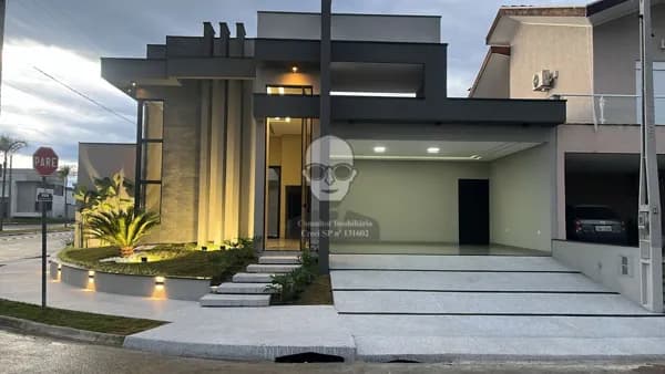 Caçapava/SP - Condom. Terras do Vale - Casa 3 dormitórios com suíte e piscina
