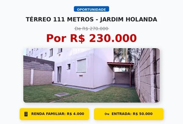 Apartamento à venda no bairro Jardim Holanda em Uberlândia/MG