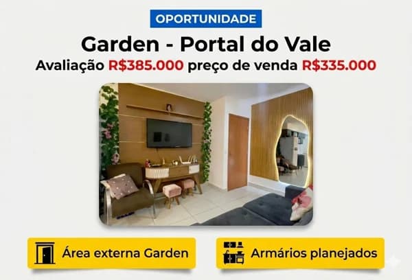 Apartamento à venda no bairro Portal do Vale em Uberlândia/MG