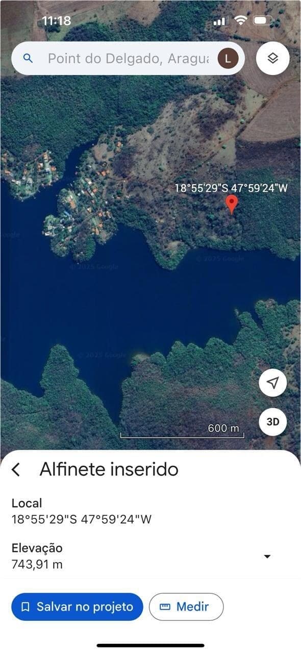 Terreno à venda no bairro Represa Do Miranda em Indianópolis/MG