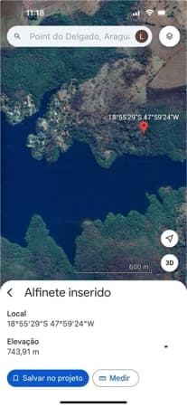 Terreno à venda no bairro Represa Do Miranda em Indianópolis/MG