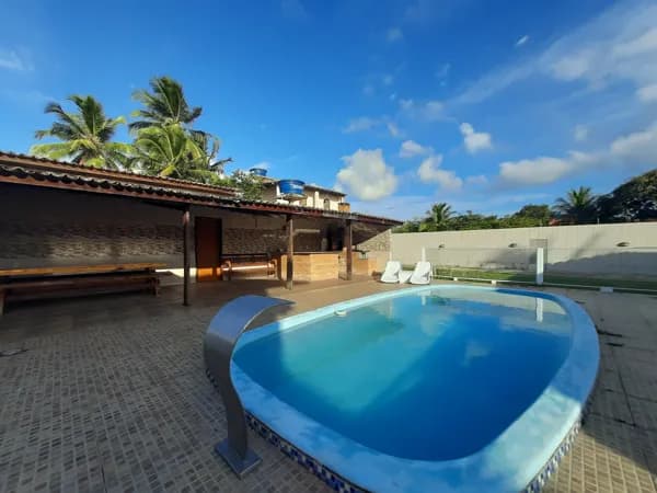 Casa de praia com 1.000 m² para locação em Barra de Jacuípe