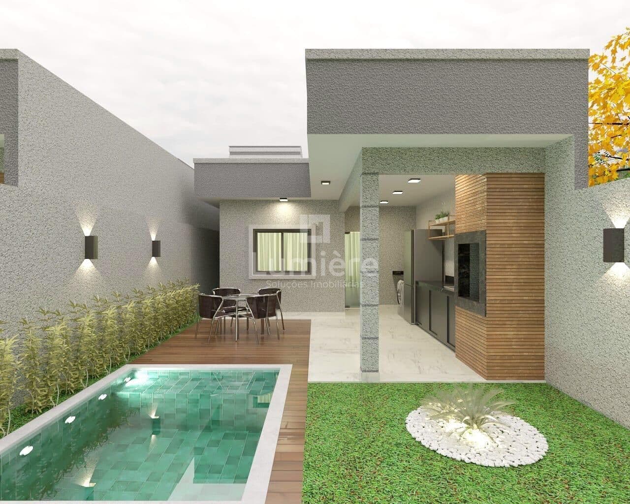 Casas Lineares 2 Quartos sendo 1 Suíte - Santa Rita do Zarur, Volta Redonda/RJ.