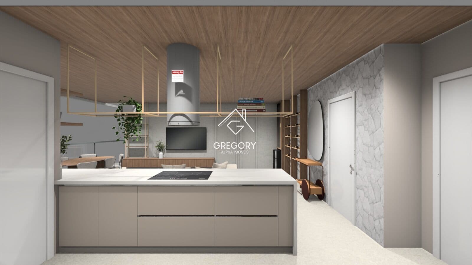 Apto. residencial em Infinity Alphaville