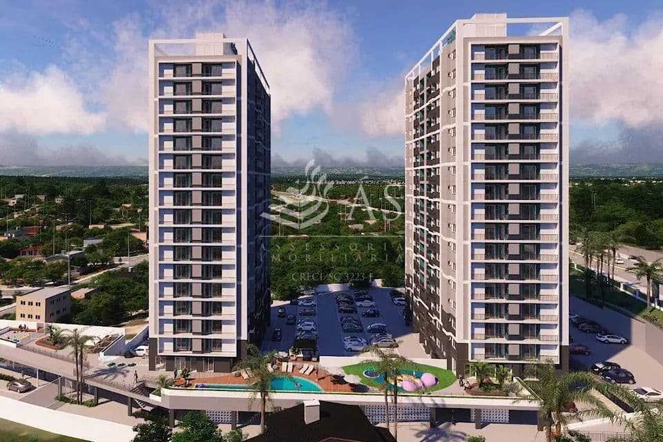 Apartamento com 2 dormitórios à venda, 58 m² por R$ 340.000,00 - Fortaleza - Blumenau/SC