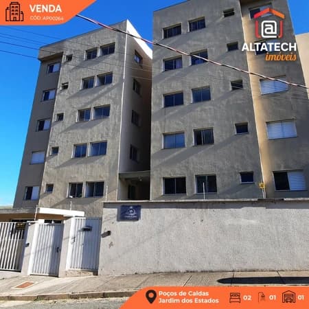 Apartamento à venda no bairro Jardim dos Estados em Poços de Caldas/MG
