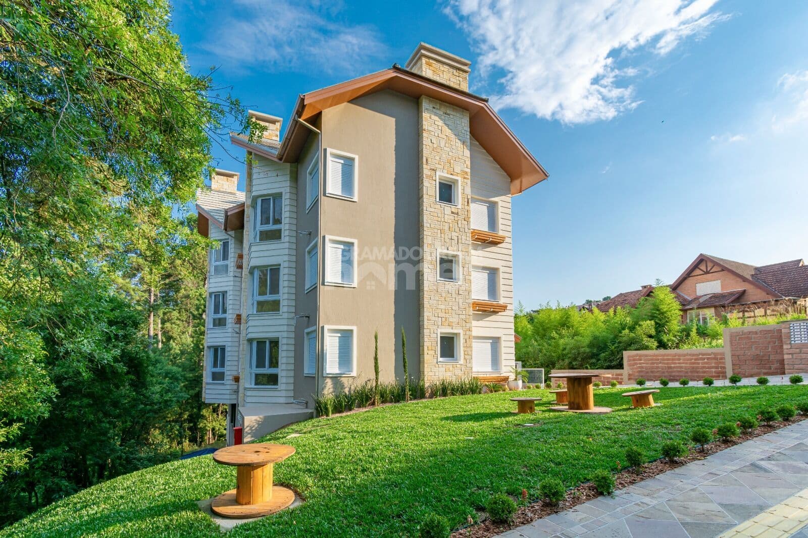 Apartamento de 1 dormitorio em Canela
