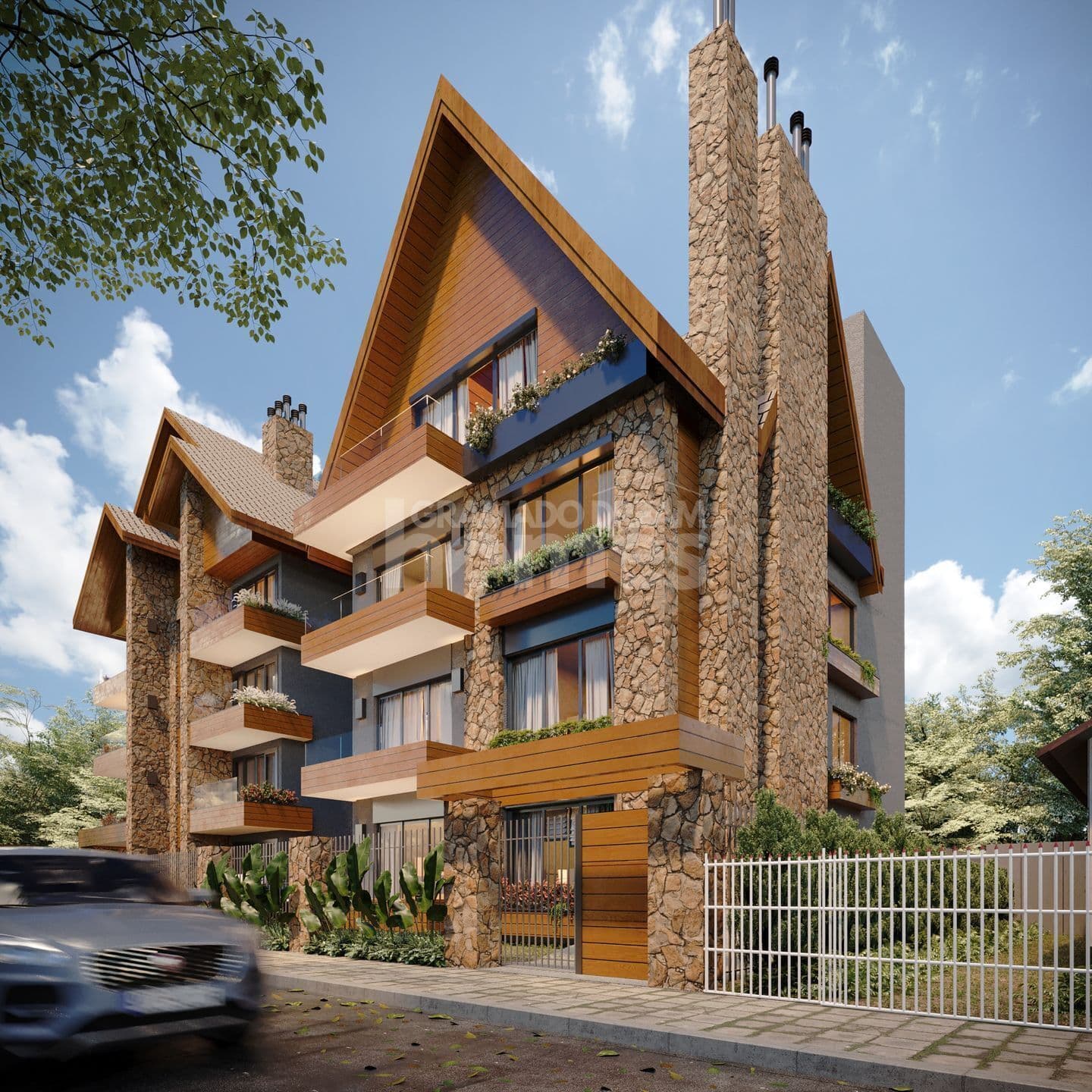 Apartamento de 01 suite no centro de Gramado
