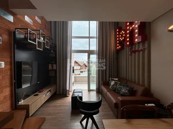 Apartamento Loft com 1 suite em Gramado