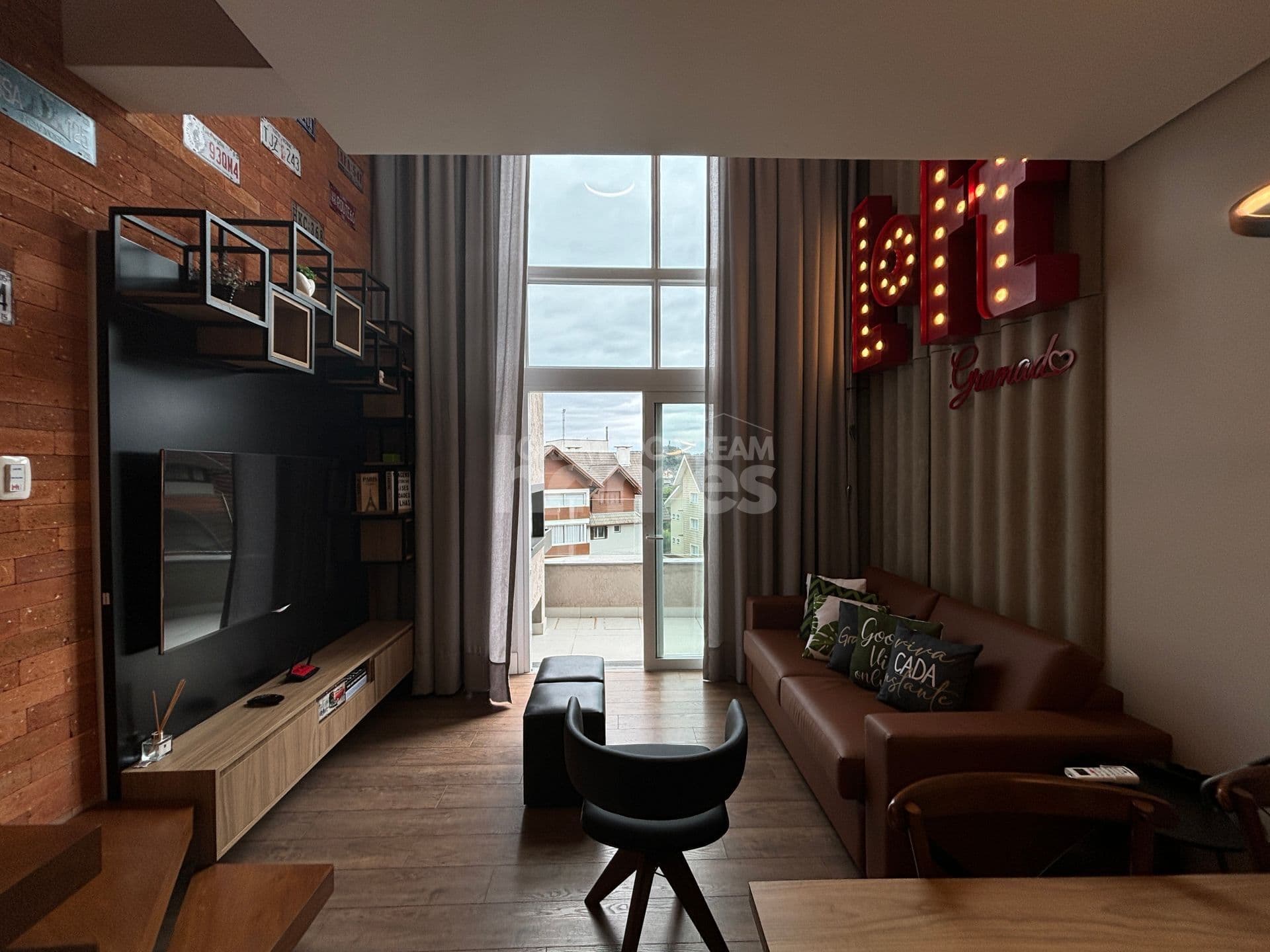 Apartamento Loft com 1 suite em Gramado