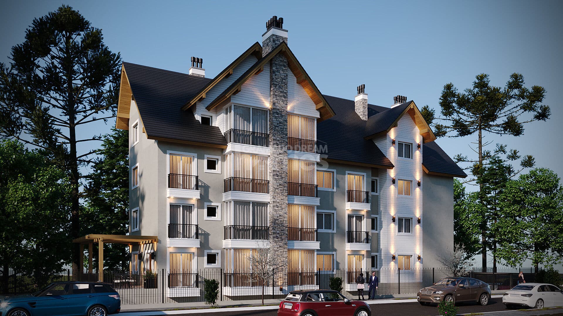 Apartamento com 02 dormitorios em Gramado