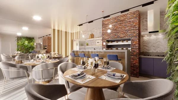 Apartamento de 02 dormitorios no Carniel