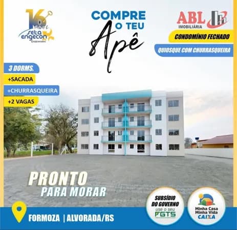Apartamento em Alvorada - Formoza