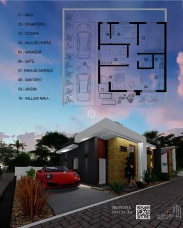 Casa à venda no bairro Parque da Matriz em Cachoeirinha/RS