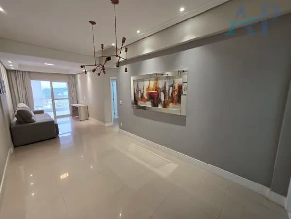 Apartamento em Praia Grande no Canto do Forte Vista Mar