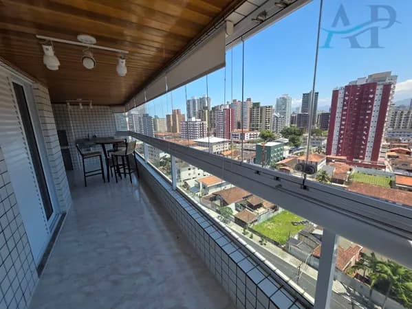 Apartamento Mobiliada no Canto do Forte em Praia Grande