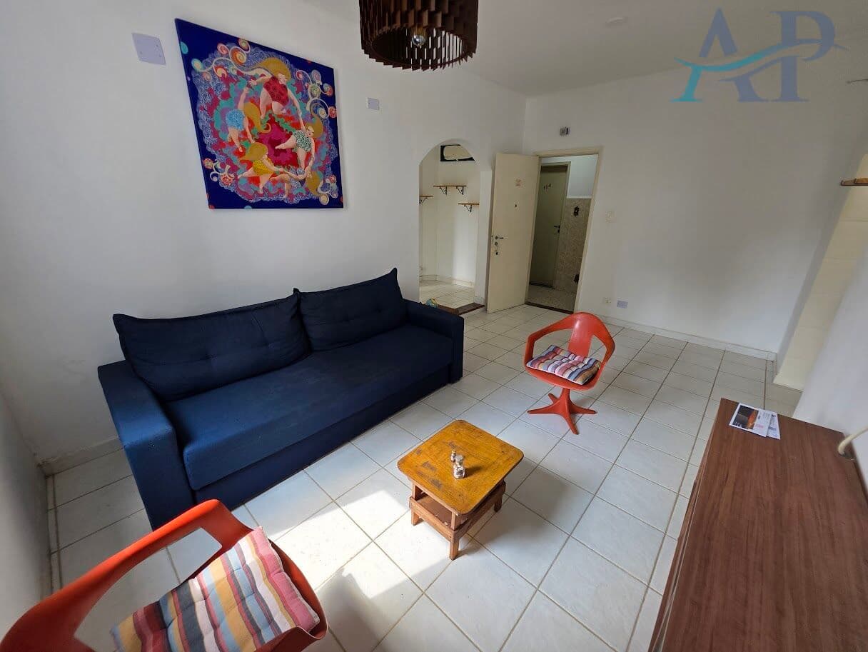 Apartamento no Canto do Forte em Praia Grande na Quadra da Praia